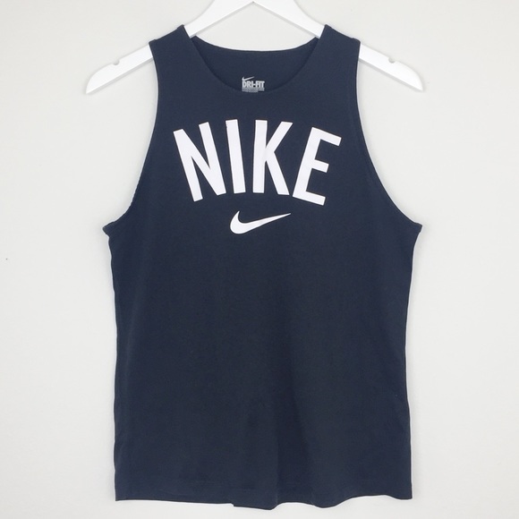Nike Tops - Nike Black Work Out Muscle Tank Size Small